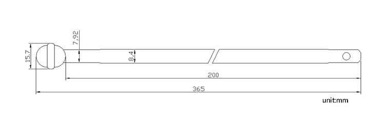 Meter strap seal CAD