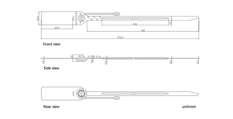 plastic seal CAD