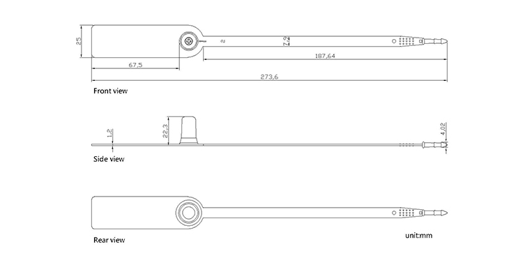 plastic seal CAD