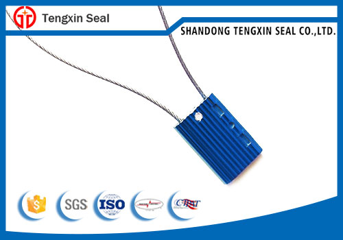 Security bar code cable seal TX-CS104