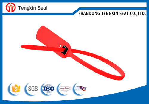 red plastic seal 