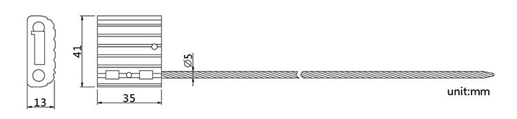 steal wire cable seals coated CAD