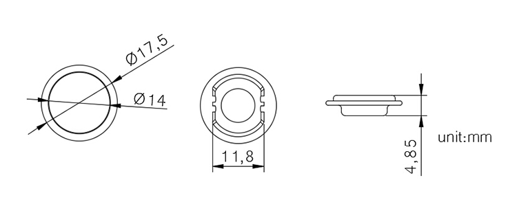 Tamper evident electrict plastic security meter seal with wire CAD