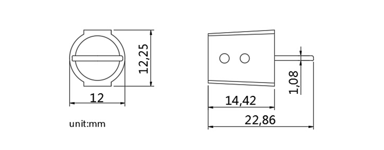 Tamper Evident Durable Meter Seal CAD