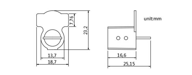 Anti-reverse clockwise lock utility twist meter seal CAD