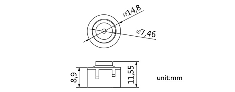 New design meter seal for posatal service CAD