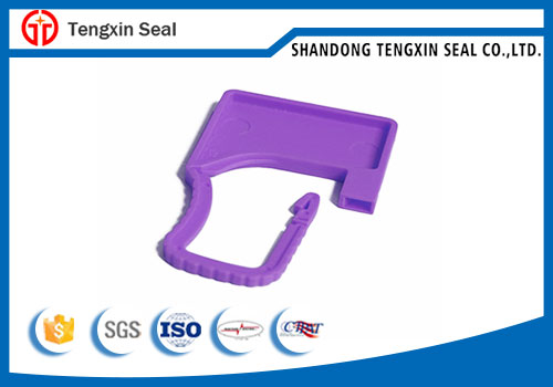 Tamper evident disposible padlock seal