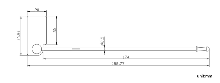 Low price tamper evident plastic sealing strip CAD